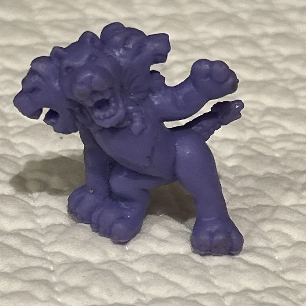 1990 Matchbox Monster in My Pocket Series 1 -‎ Purple Cerberus #28 MIMP Dog